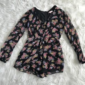Tobi floral romper